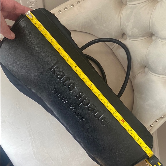♠️ Kate Spade Large Black Designer Tote Bag - Picture 10 of 12